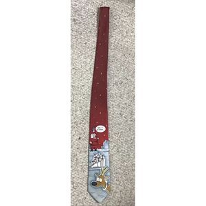 Mens‎ John Ashford 'No Signal' Santa Polyester Neck Tie